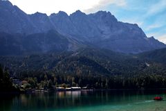 Blick zur Zugspitze