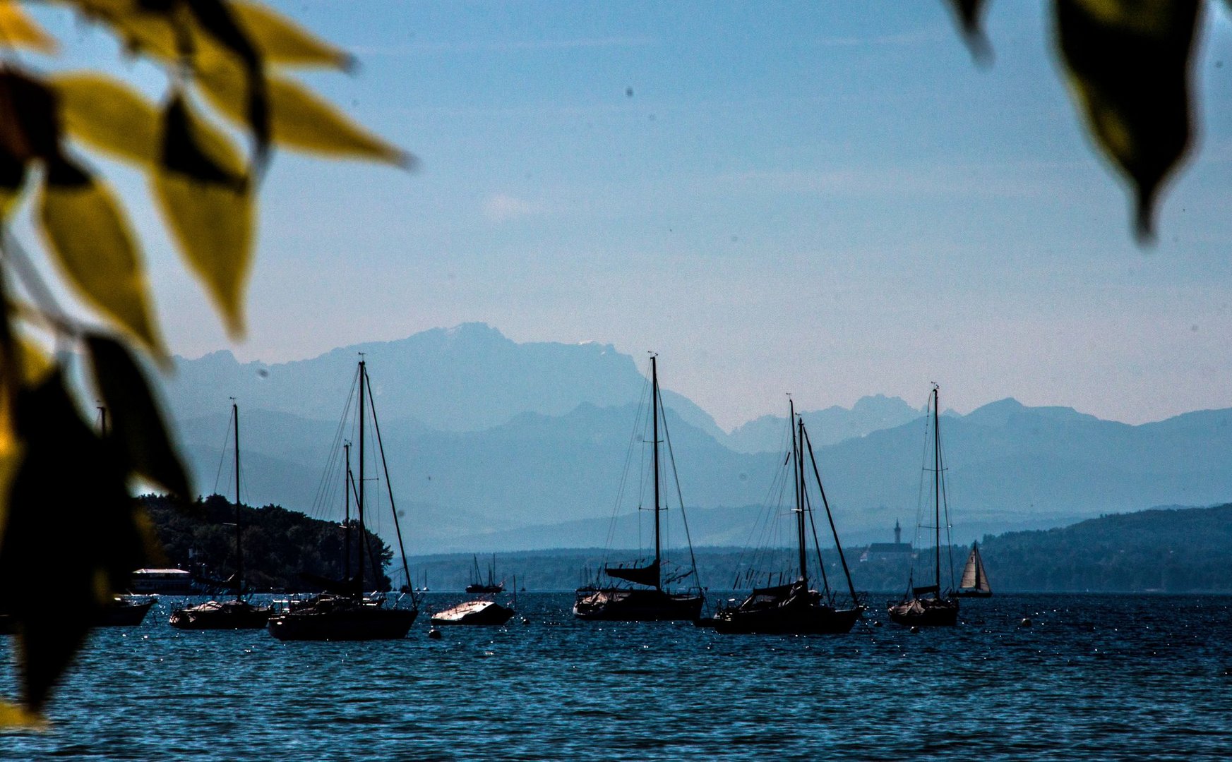 Blick zur Zugspitze