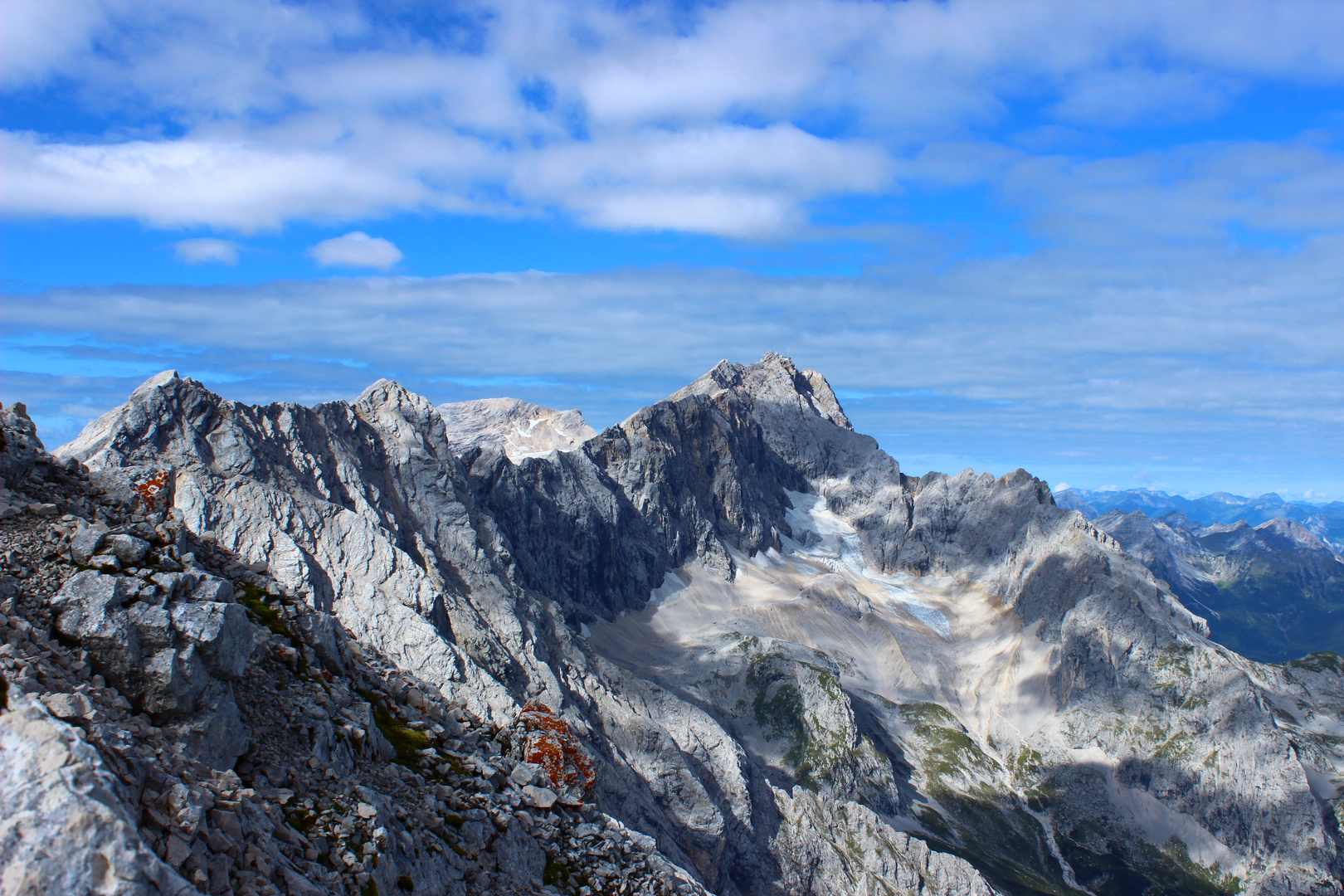 Blick zur Zugspitze