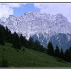 Blick zur Zugspitze