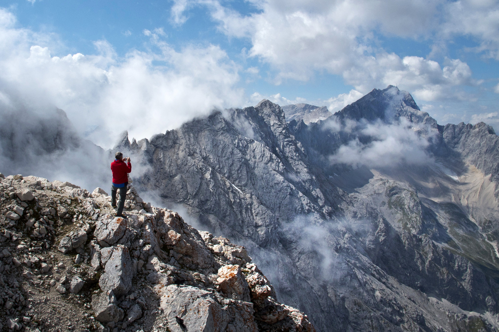 blick zur zugspitze