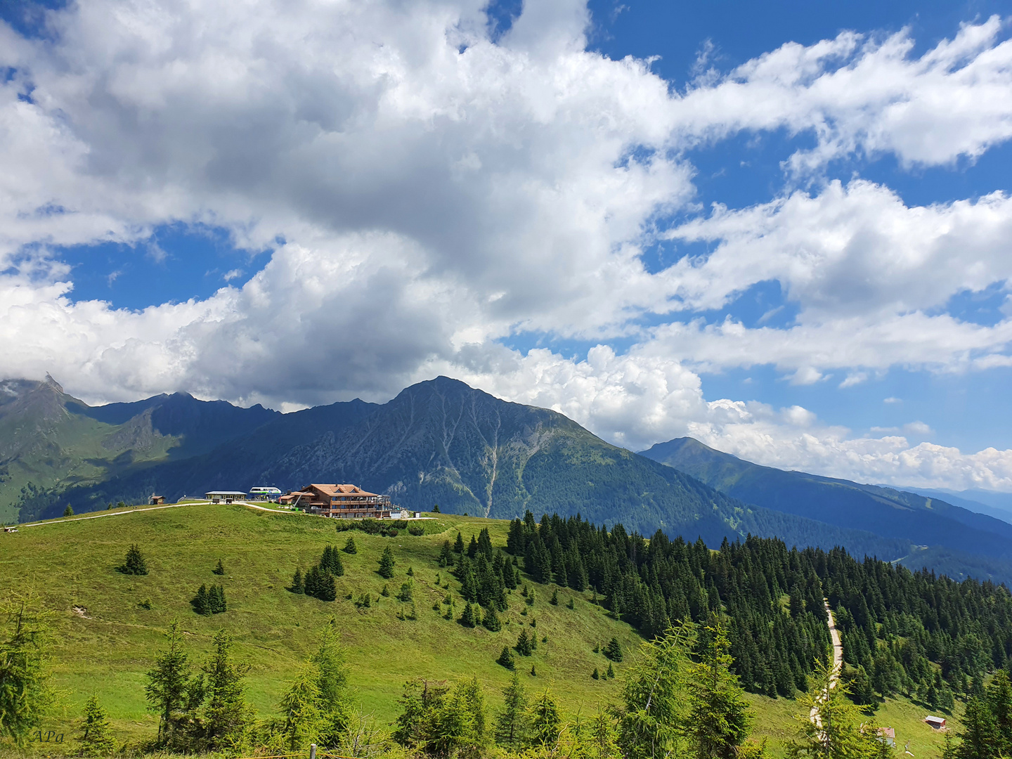 Blick zurück**