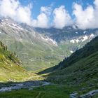 Blick zurück ... auf dem Weg von Pfelders zur Faltschnal-Alm