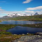 Blick zurück auf den Sulitjelma