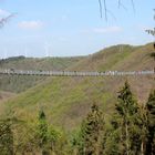 Blick zurück auf die Geierlay Hängebrücke