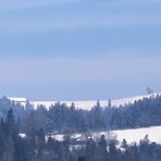 Blick zurück - auf die Linde und den traumhaften Winter