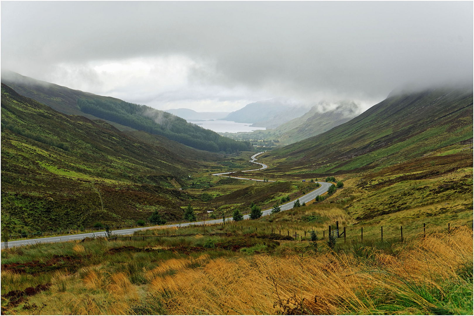 Blick zurück auf Loch Maree