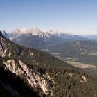 Blick zurück auf Mittenwald