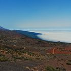 Blick zurück auf Pico del Teide - jetzt ohne Straße :-)