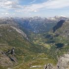 Blick zurück in den Geirangerfjord