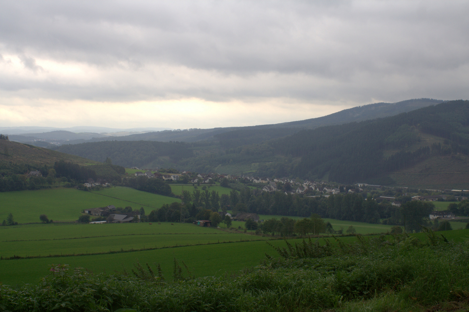 Blick zurück ins Lennetal