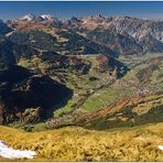 Blick zurück ins Montafon ...