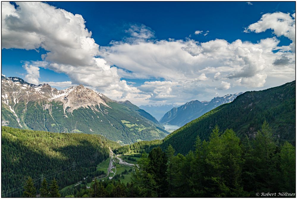 Blick zurück ins Valposchiavo