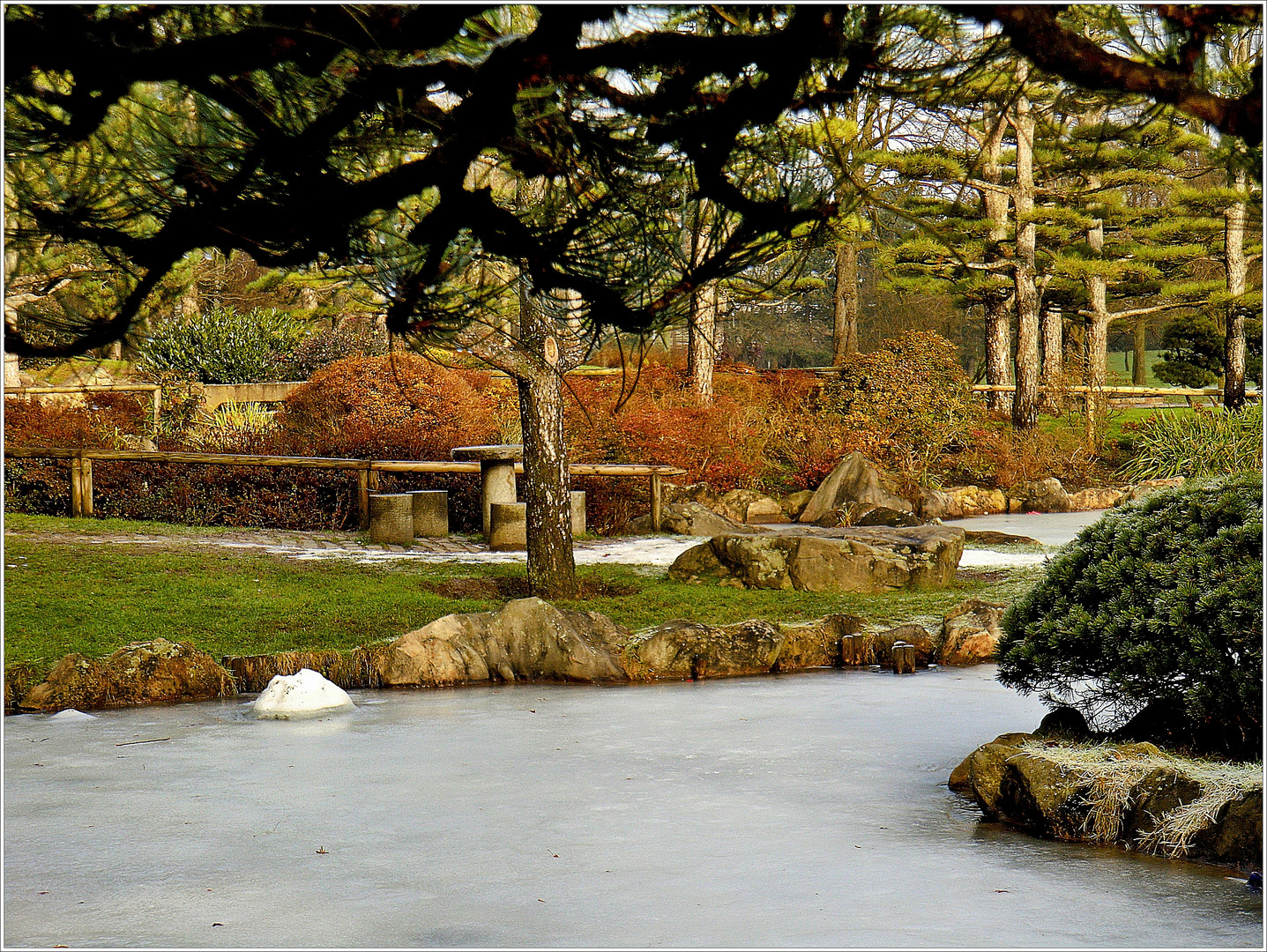 Blick zurück Januar 2011 - Nordpark Düsseldorf