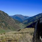 Blick zurück nach Hochfügen: Kurz vor dem Sattel zur Rastkogelhütte