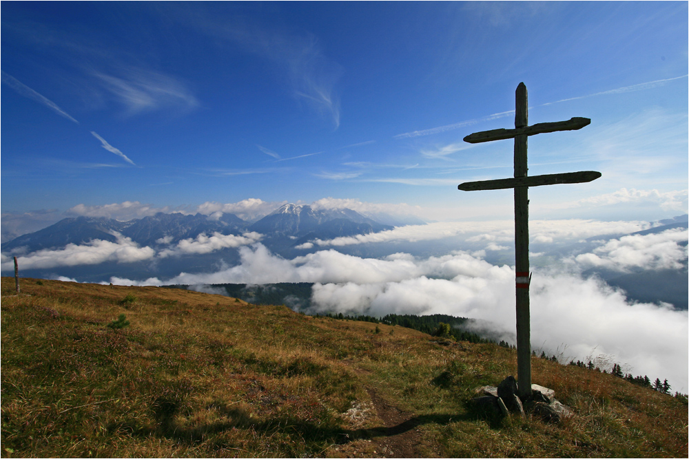 Blick Zurück nach Innsbruck....