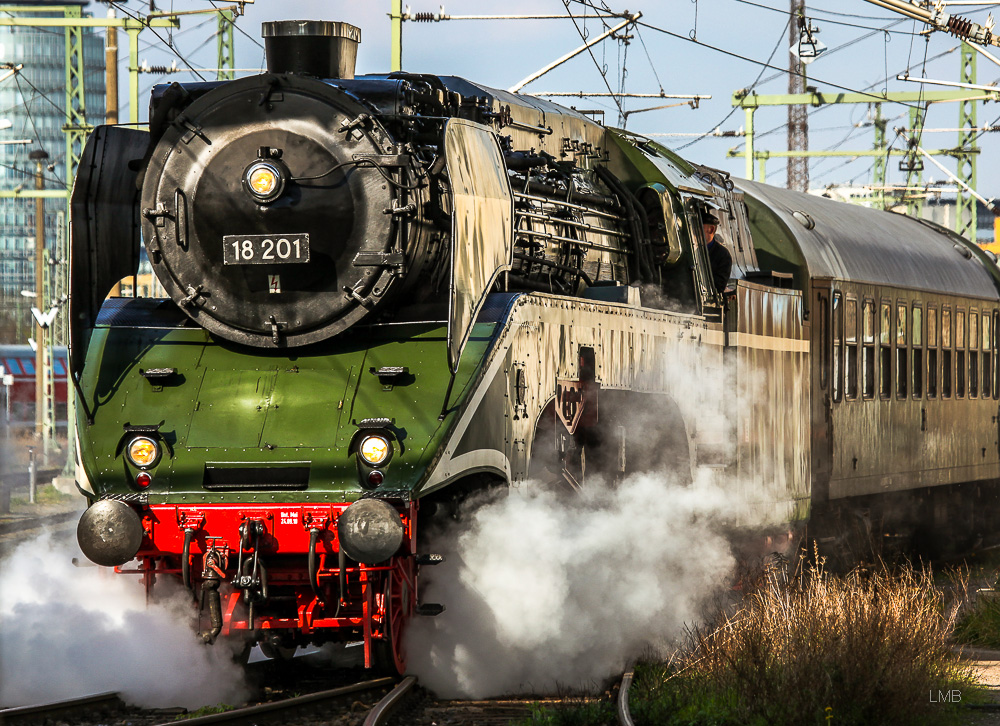 Blickfang für Eisenbahner