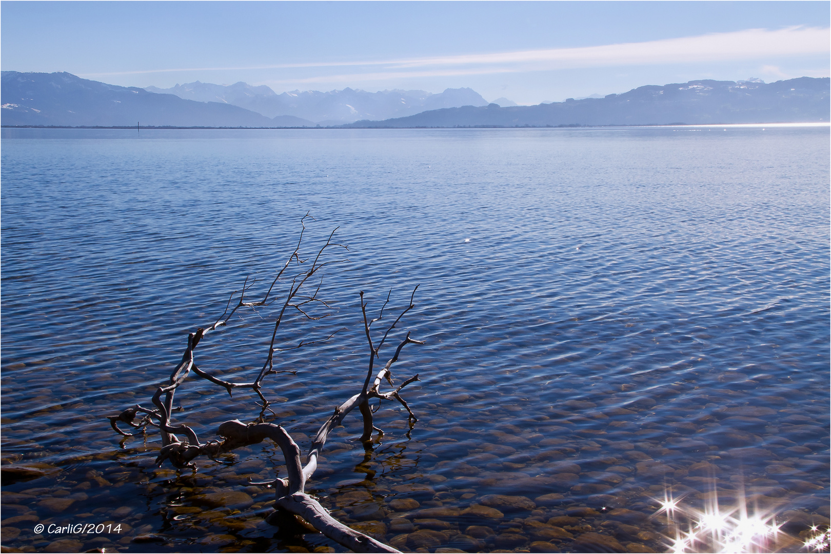 Blickrichtung Dornbirn / Bodensee