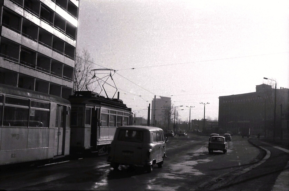 Blickrichtung Fritz-Heckert-Platz