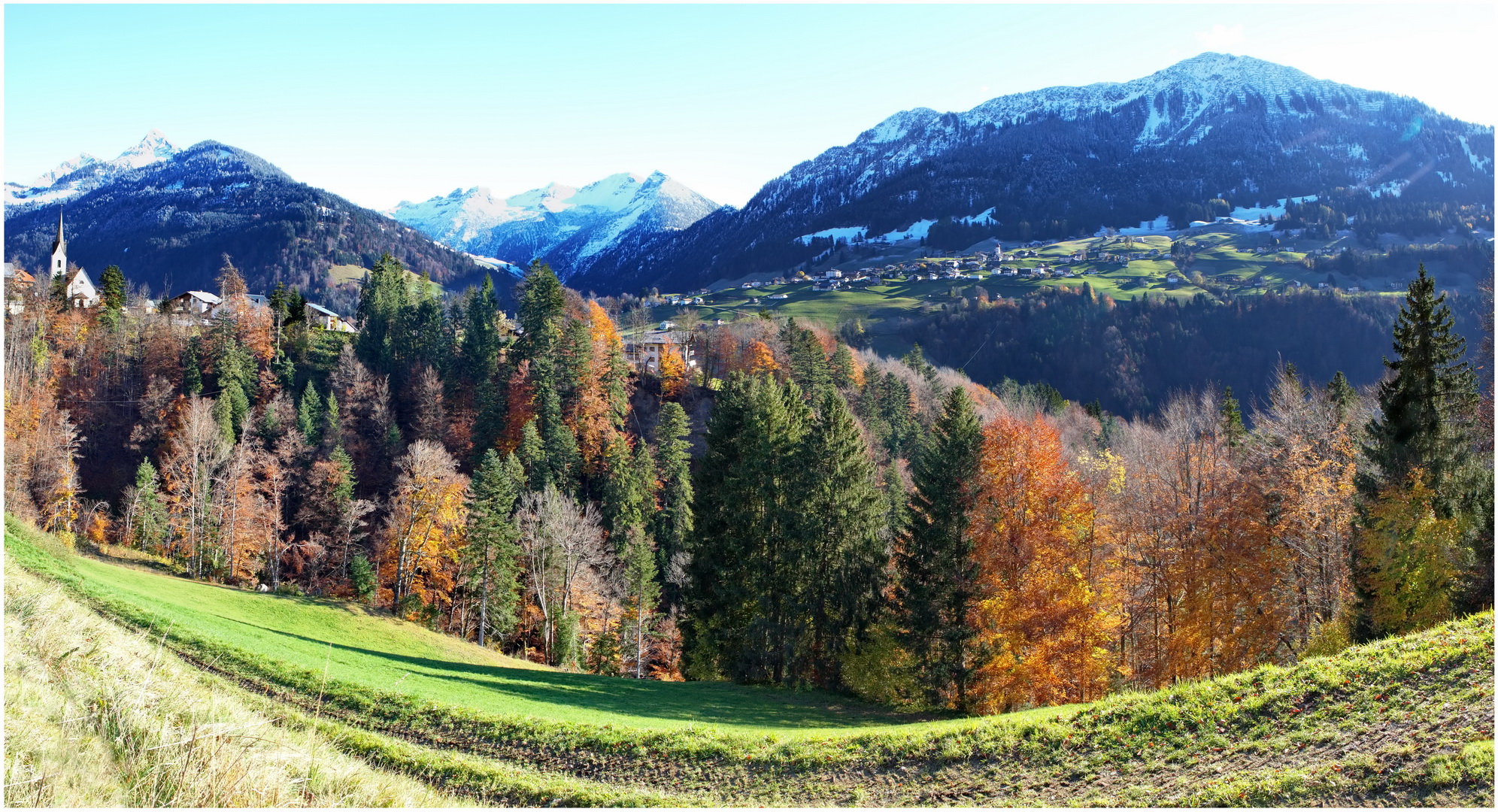 Blickrichtung Raggal 2021-11-06 Panorama