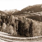 Blickrichtung Raggal 2021-11-06 Panorama in Sepia