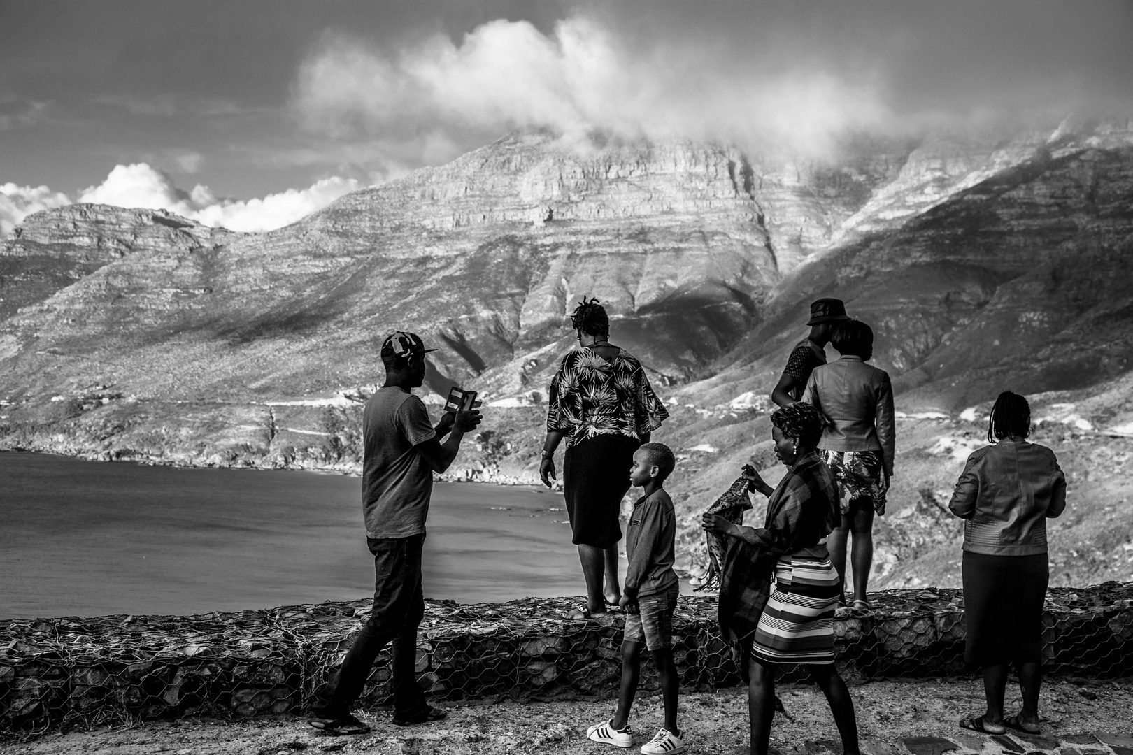 Blicl auf Hout Bay, Kapstadt