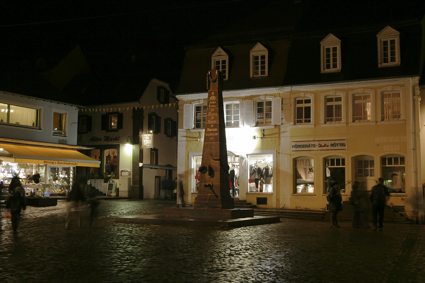 Blieskastel bei Nacht