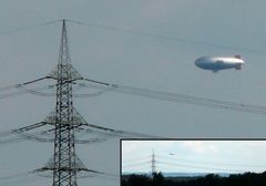 Blimp über Essen