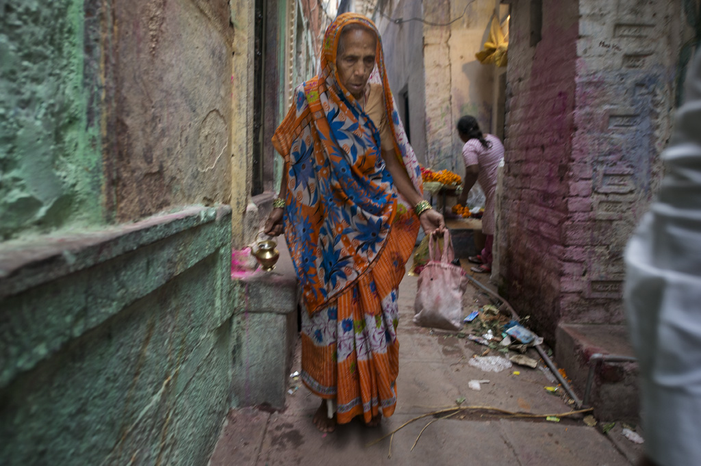 Blind Woman Walking