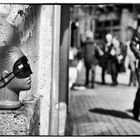 Blindfold on Istiklal St.