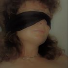 blindfolded