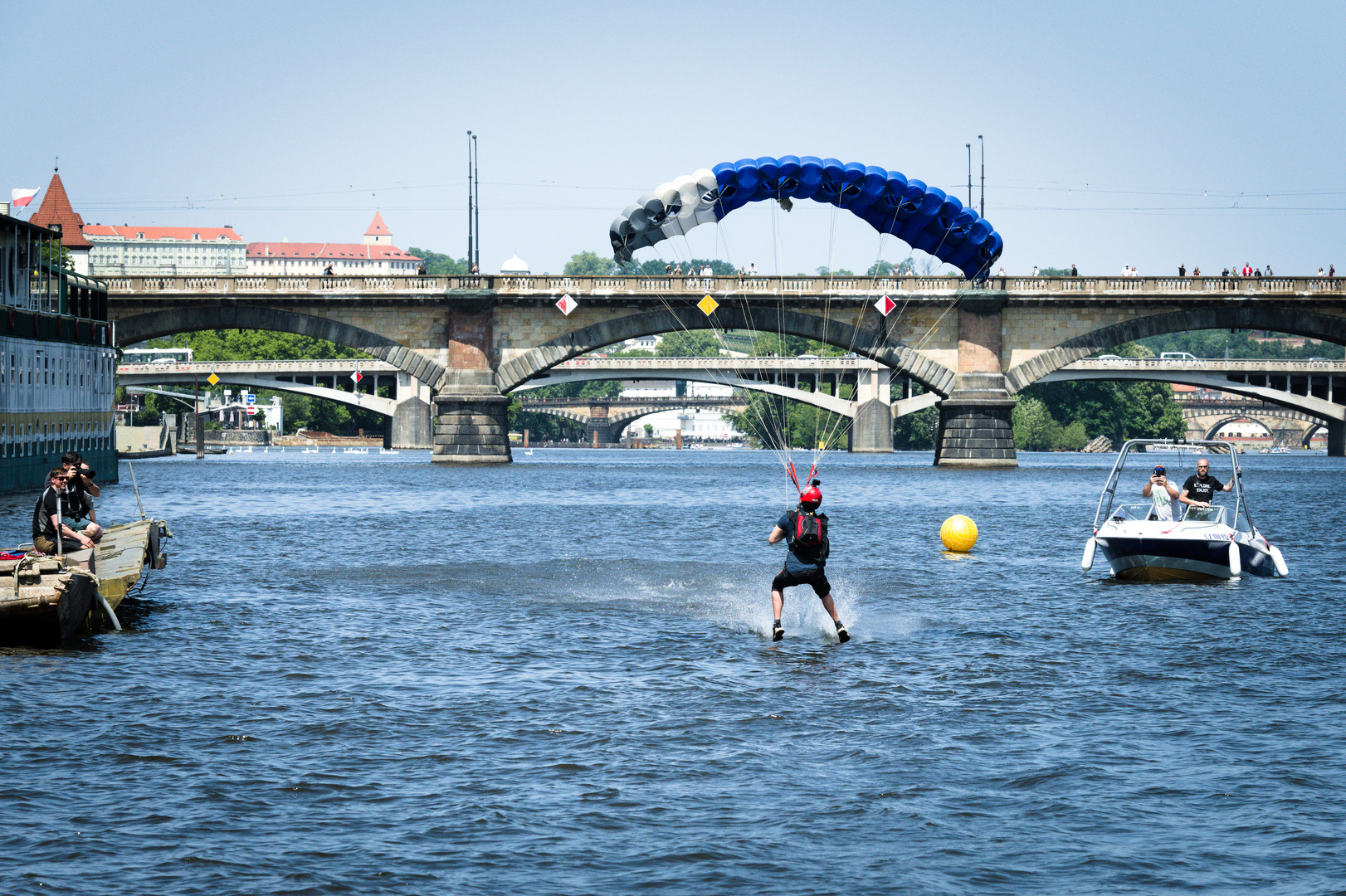 Blindman in Prague