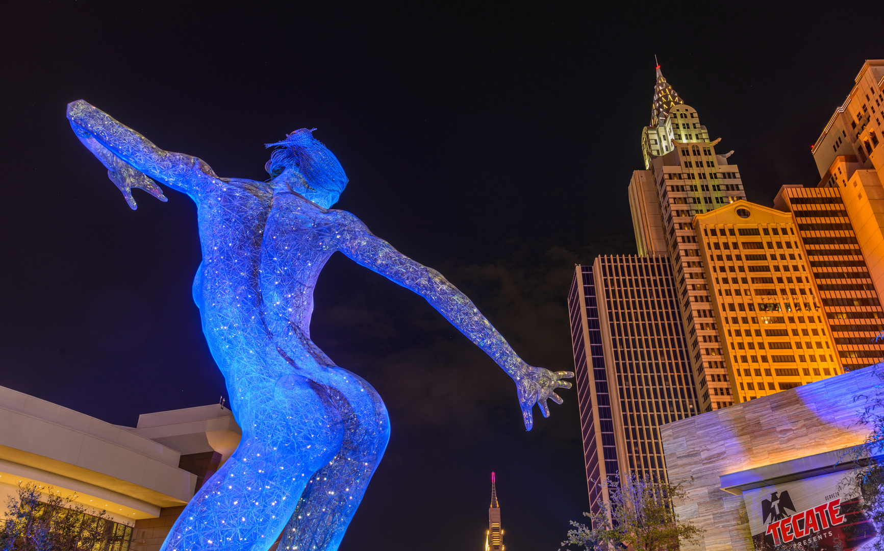 Bliss Dance Sculpture 2, Las Vegas, USA Foto & Bild himmel