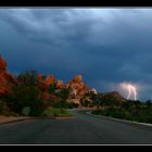 Blitz im Arches Park