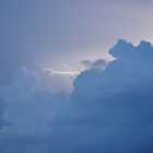 Blitz in den Wolken von Mabul Island Borneo/Malaysia