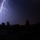 Blitz nahe  Monheim