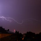 Blitz über Chemnitz