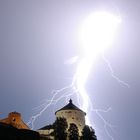 Blitz über der Festung Kufstein