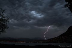 Blitz über Lugano