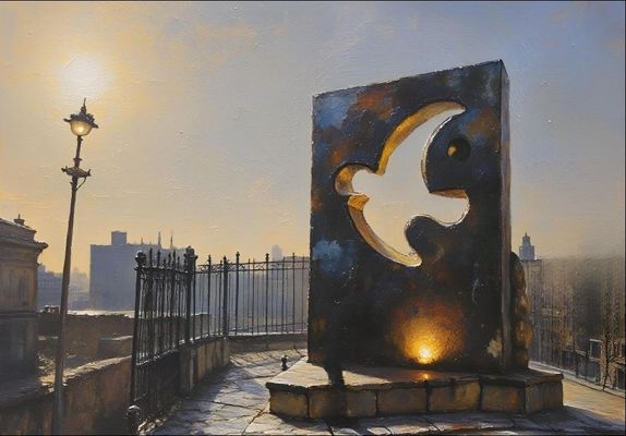 blitz5HGdef  __PEACE DOVE SCULPTURE__