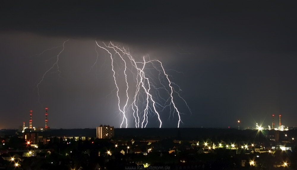 Blitze rund um Ingolstadt (3)