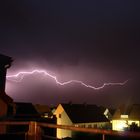 Blitze über Crailsheim
