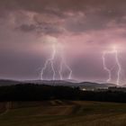 Blitze über Siegen ( NRW ) 