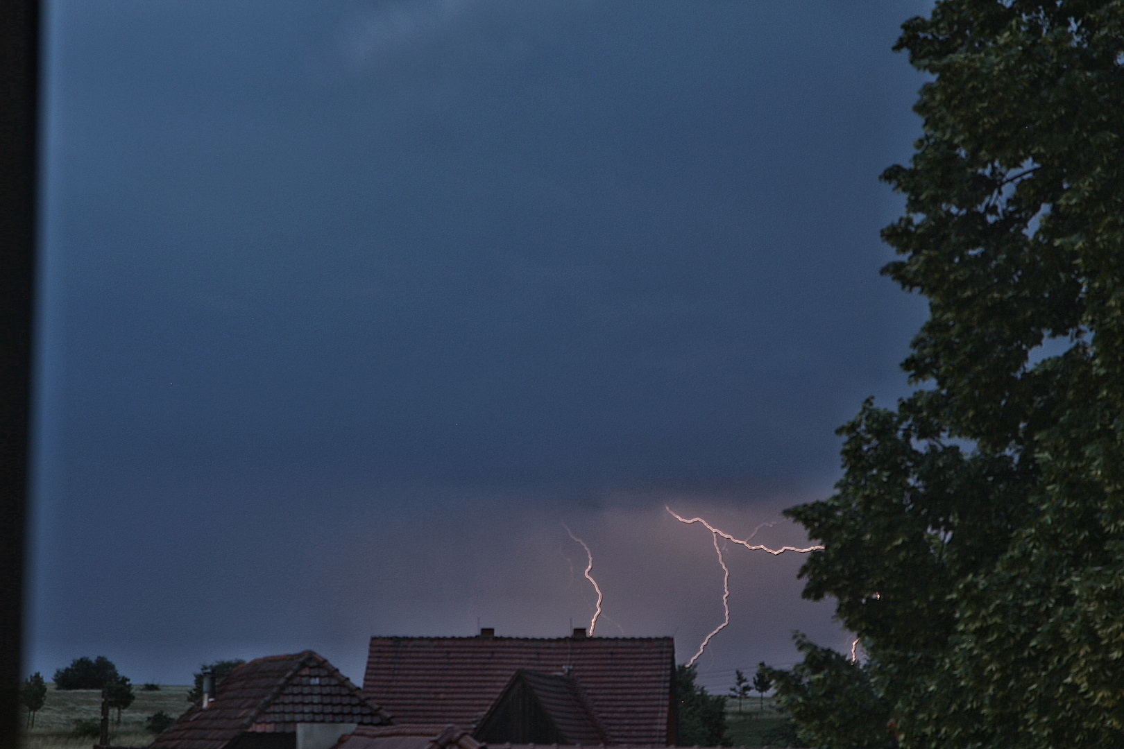 Blitze über Thüringen