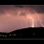 Blitze vom Balkon aus