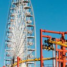 Blitzeinschlag im Riesenrad 