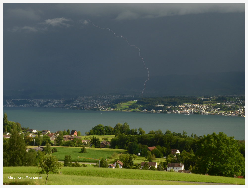 Blitzeinschlag in Wädenswil
