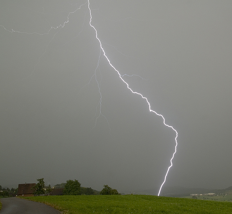 Blitzeinschlag ob Eschenbach