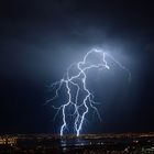 Blitzlichtgewitter über Las Vegas