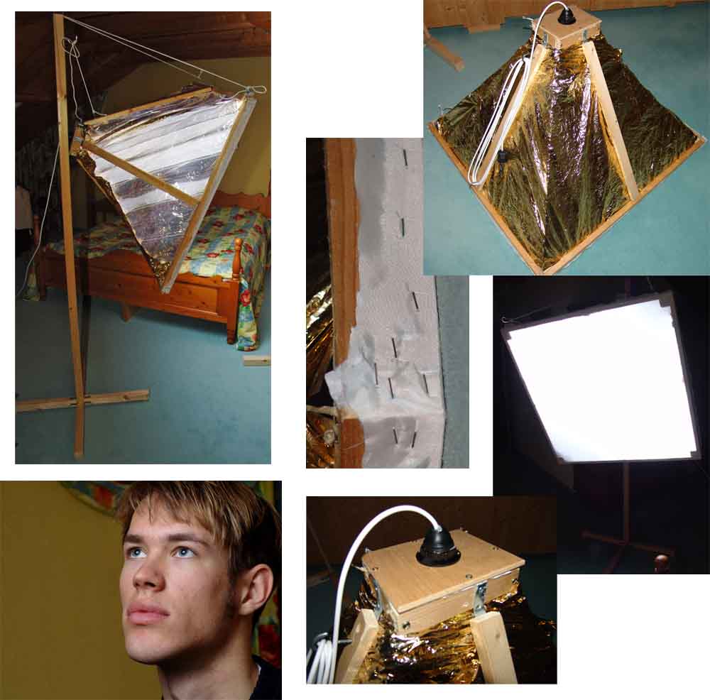 Blitzsoftbox LowBudget